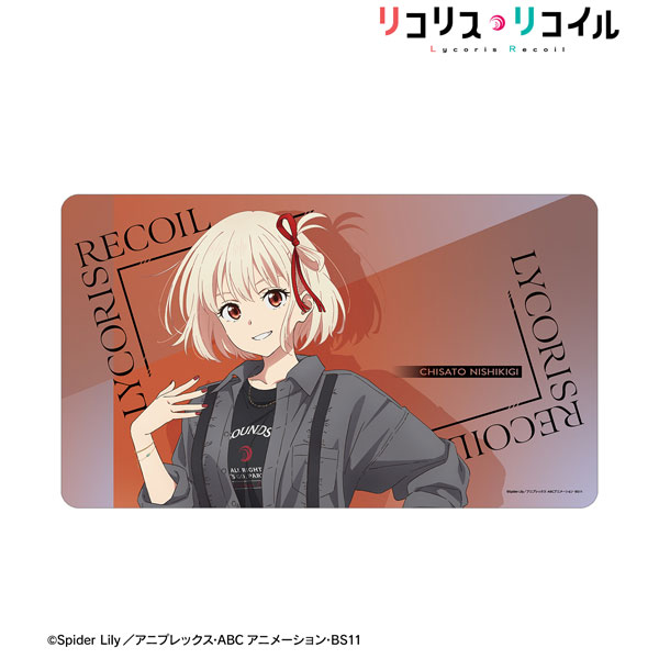 TVアニメ「リコリス・リコイル」 meagratiaコラボ 描き下ろし 錦木千束 マルチデスクマット