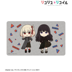 TVアニメ「リコリス・リコイル」 meagratiaコラボ 錦木千束＆井ノ上たきな ちびキャラ マルチデスクマット ver.A