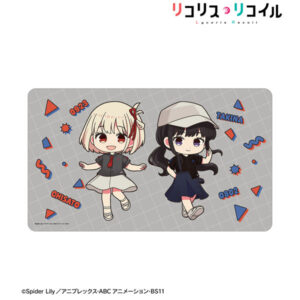 TVアニメ「リコリス・リコイル」 meagratiaコラボ 錦木千束＆井ノ上たきな ちびキャラ マルチデスクマット ver.B