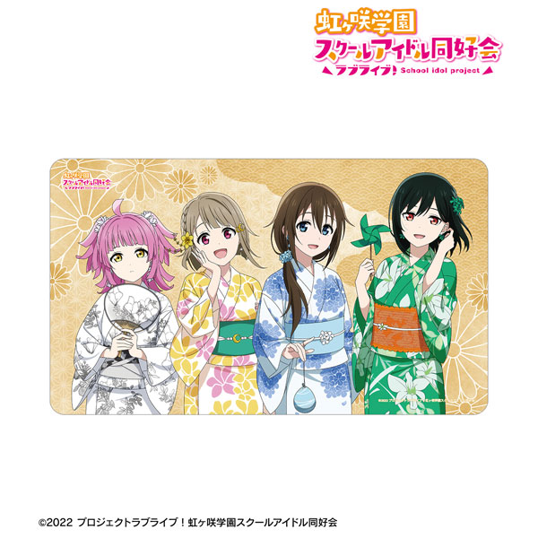 ラブライブ！虹ヶ咲学園スクールアイドル同好会 描き下ろし 1年生 縁日ver. マルチデスクマット