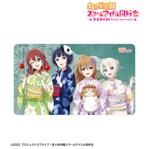 ラブライブ！虹ヶ咲学園スクールアイドル同好会 描き下ろし 3年生 縁日ver. マルチデスクマット