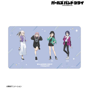 ガールズバンドクライ 描き下ろし ダイヤモンドダスト 集合 私服ver. マルチデスクマット