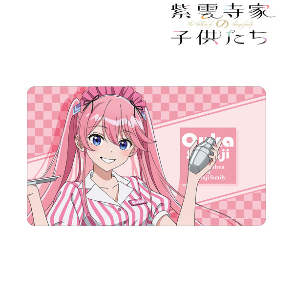 TVアニメ「紫雲寺家の子供たち」 描き下ろし 紫雲寺謳華 アメリカンダイナーver. マルチデスクマット