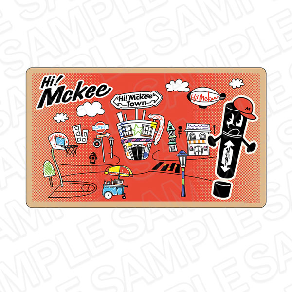Hi！ Mckee ラバーデスクマット