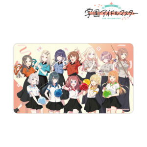 学園アイドルマスター 描き下ろし 集合 ボウリングシャツver. マルチデスクマット