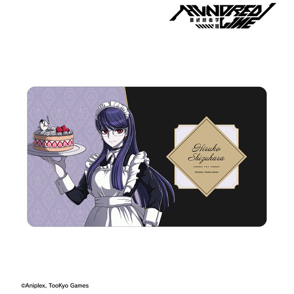 HUNDRED LINE -最終防衛学園- 描き下ろし 雫原比留子 メイドver. マルチデスクマット
