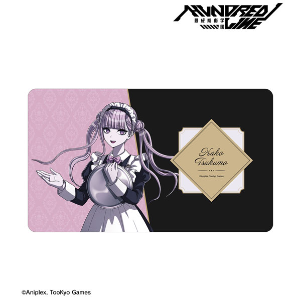 HUNDRED LINE -最終防衛学園- 描き下ろし 九十九過子 メイドver. マルチデスクマット