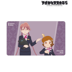 TVアニメ「アポカリプスホテル」 描き下ろし ヤチヨ＆ポン子 ホテルモントレ制服ver. マルチデスクマット