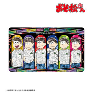 おそ松さん 集合 Aure Glass マルチデスクマット