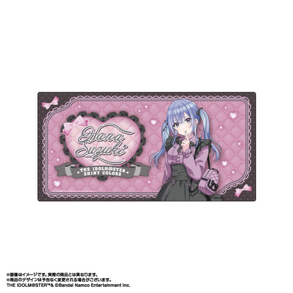 アイドルマスター シャイニーカラーズ デスクマット 鈴木羽那 めろきゅん・モノクロームver.