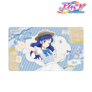 アイカツ！ 10th STORY ～未来へのSTARWAY～ 描き下ろし 霧矢あおい カントリーワンピースver. マルチデスクマット