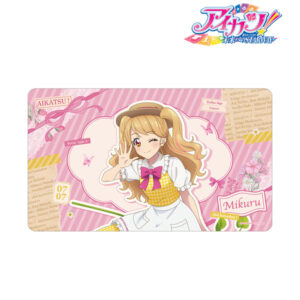 アイカツ！ 10th STORY ～未来へのSTARWAY～ 描き下ろし 夏樹みくる カントリーワンピースver. マルチデスクマット