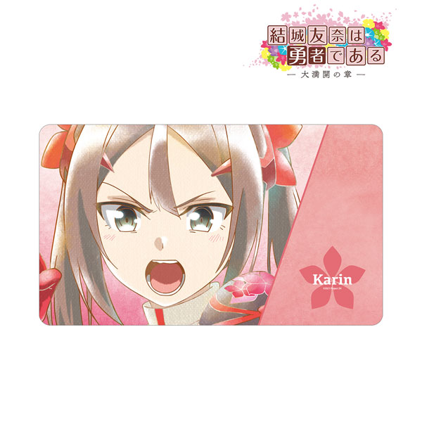 結城友奈は勇者である -大満開の章- 三好夏凜 Ani-Art aqua label 第2弾 マルチデスクマット ver.B