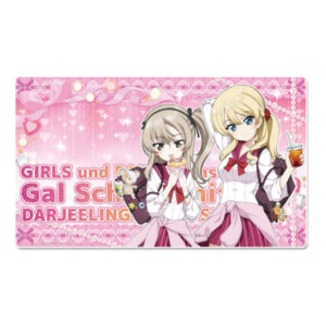 ガールズ＆パンツァー 最終章 描き下ろし デスクマット ダージリン＆島田愛里寿 ギャル制服ver.