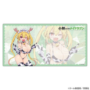 【限定販売】小林さんちのメイドラゴン ラバーデスクマット トール 牛柄ビキニVer.