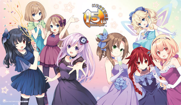 超次元ゲイム ネプテューヌ 15周年記念 描き下ろしデスクマット vol.2