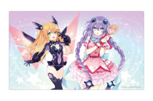 あみネプダブル周年コラボ デスクマット イラスト：つなこ