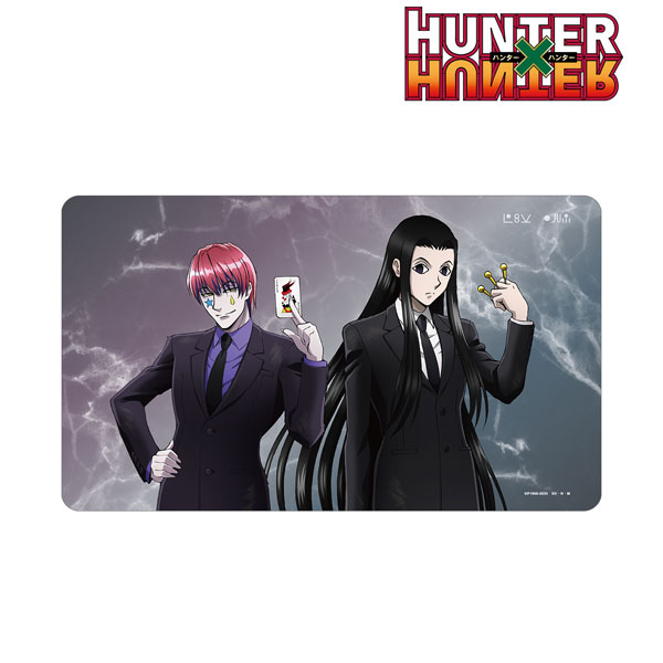 HUNTER×HUNTER 描き下ろし ヒソカ＆イルミ スーツ(戦闘後)ver. マルチデスクマット