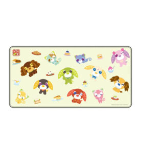 お茶犬 デスクマット 総柄