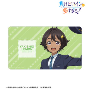 TVアニメ『負けヒロインが多すぎる！』 描き下ろし 焼塩檸檬 駅員ver. 第2弾 マルチデスクマット