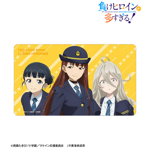 TVアニメ『負けヒロインが多すぎる！』 描き下ろし 集合B 駅員ver. 第2弾 マルチデスクマット