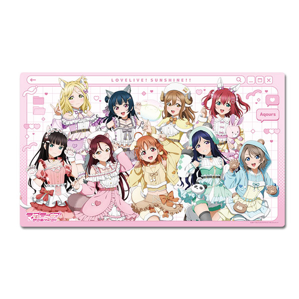 ラブライブ！サンシャイン！！ 描き下ろし デスクマット アニマル衣装
