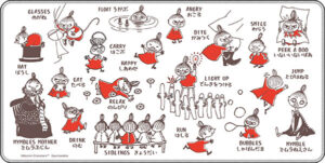 ムーミン [AREKORE] デスクマット リトルミイ