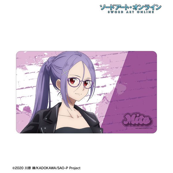 ソードアート・オンライン 描き下ろし ミト ライダースジャケットver. マルチデスクマット