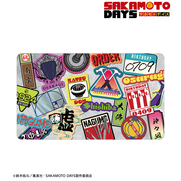 TVアニメ『SAKAMOTO DAYS』 ORDER集合 ar-Unity モチーフ柄 マルチデスクマット