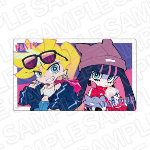 New PANTY＆STOCKING with GARTERBELT ラバーデスクマット パンティ＆ストッキング お出かけ ver.