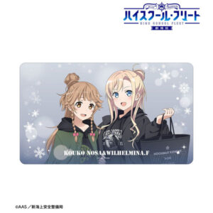 劇場版 ハイスクール・フリート 描き下ろし 納沙幸子＆ヴィルヘルミーナ デート私服ver. マルチデスクマット ver.A