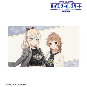 劇場版 ハイスクール・フリート 描き下ろし 納沙幸子＆ヴィルヘルミーナ デート私服ver. マルチデスクマット ver.B