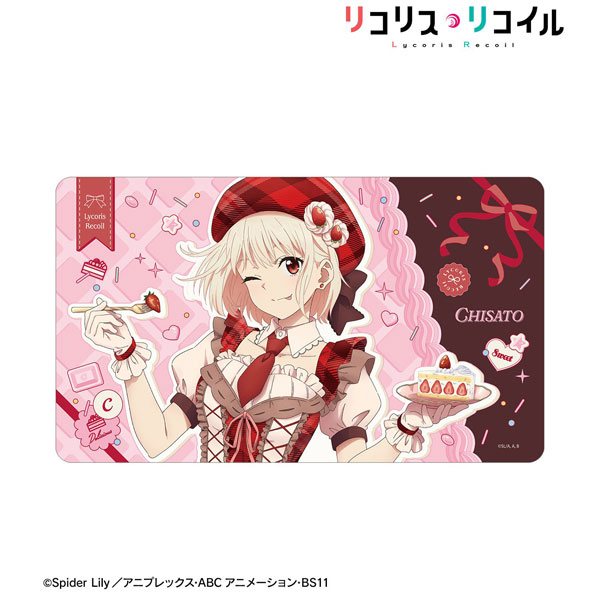 TVアニメ「リコリス・リコイル」 描き下ろし 錦木千束 スイーツ衣装ver. マルチデスクマット
