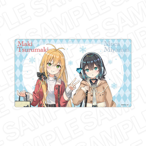 弦巻マキ＆宮舞モカ ラバーデスクマット 冬服 ver.