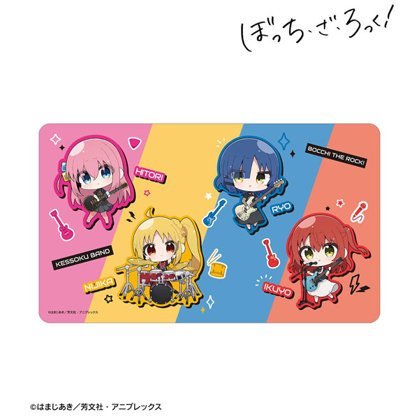 アニメ「ぼっち・ざ・ろっく！」 むーらんさんイラスト 集合 ライブ衣装ver. マルチデスクマット