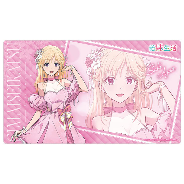 義妹生活 描き下ろしラバーマット(綾瀬沙季/パーティドレス)