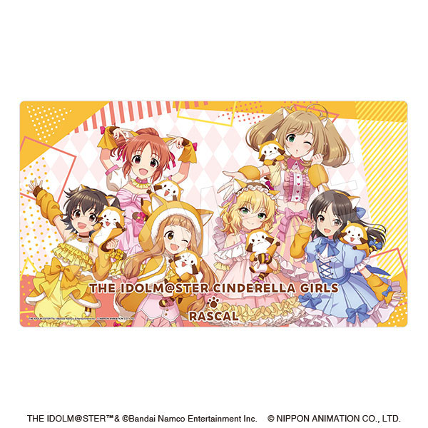 アイドルマスター シンデレラガールズ × ラスカル ラバーデスクマット