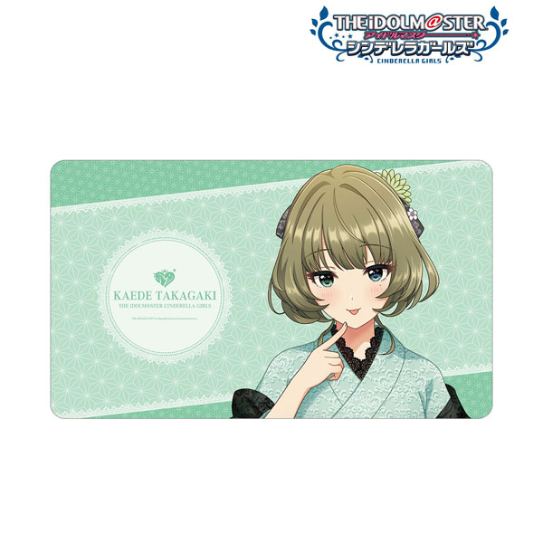 アイドルマスター シンデレラガールズ 描き下ろし 高垣楓 レース着物ver. マルチデスクマット
