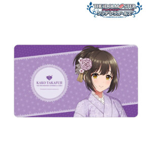 アイドルマスター シンデレラガールズ 描き下ろし 鷹富士茄子 レース着物ver. マルチデスクマット
