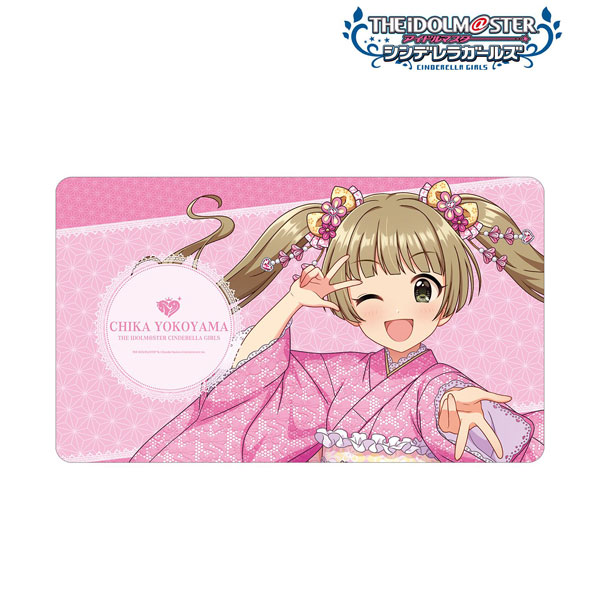 アイドルマスター シンデレラガールズ 描き下ろし 横山千佳 レース着物ver. マルチデスクマット