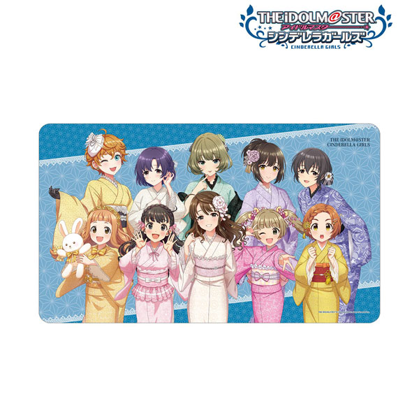 アイドルマスター シンデレラガールズ 描き下ろし 集合 レース着物ver. マルチデスクマット