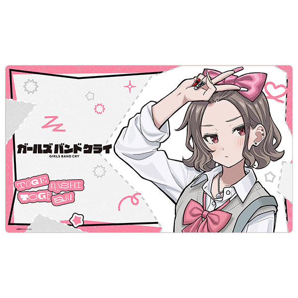 [ガールズバンドクライ]描き下ろしラバーマット(海老塚智/平成ギャル)