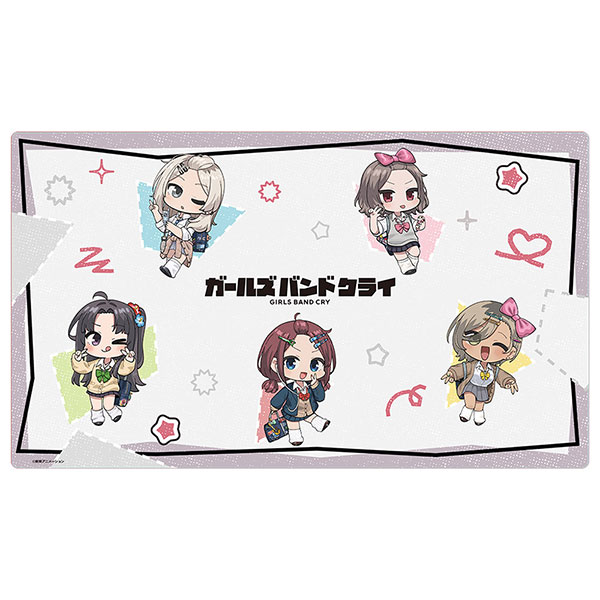 [ガールズバンドクライ]ラバーマット(ミニキャラ/平成ギャル)
