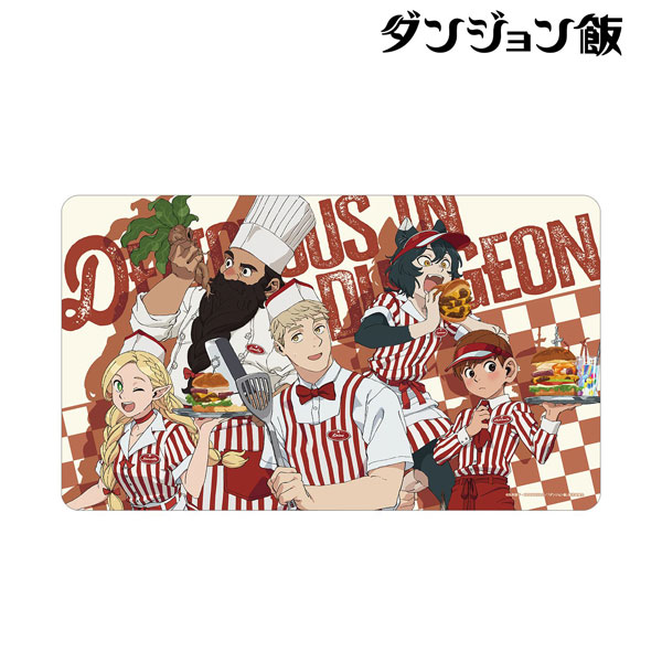 TVアニメ「ダンジョン飯」 描き下ろし 集合 アメリカンダイナーver. マルチデスクマット