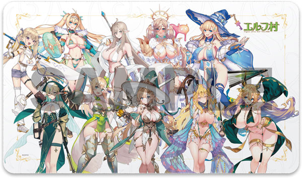 【限定販売】エルフ村 ラバーデスクマット Vol.2