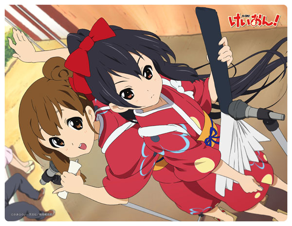 けいおん！！ 大判ラバーマット(ゆい・あず)