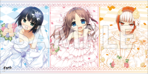 ブシロード ラバーマットコレクション V2 エクストラ Vol.152 ものべの『夏葉＆すみ＆ありす』