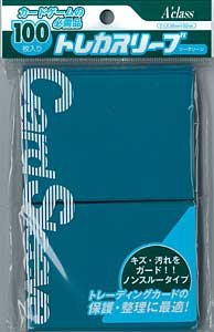 アクラス トレカスリーブ シーグリーン パック