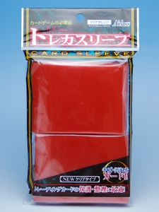 アクラス トレカスリーブ クリアオレンジ NEWクリアタイプ パック