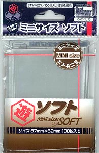 カードアクセサリコレクション スリーブ ミニサイズ・ソフト 100枚入りパック